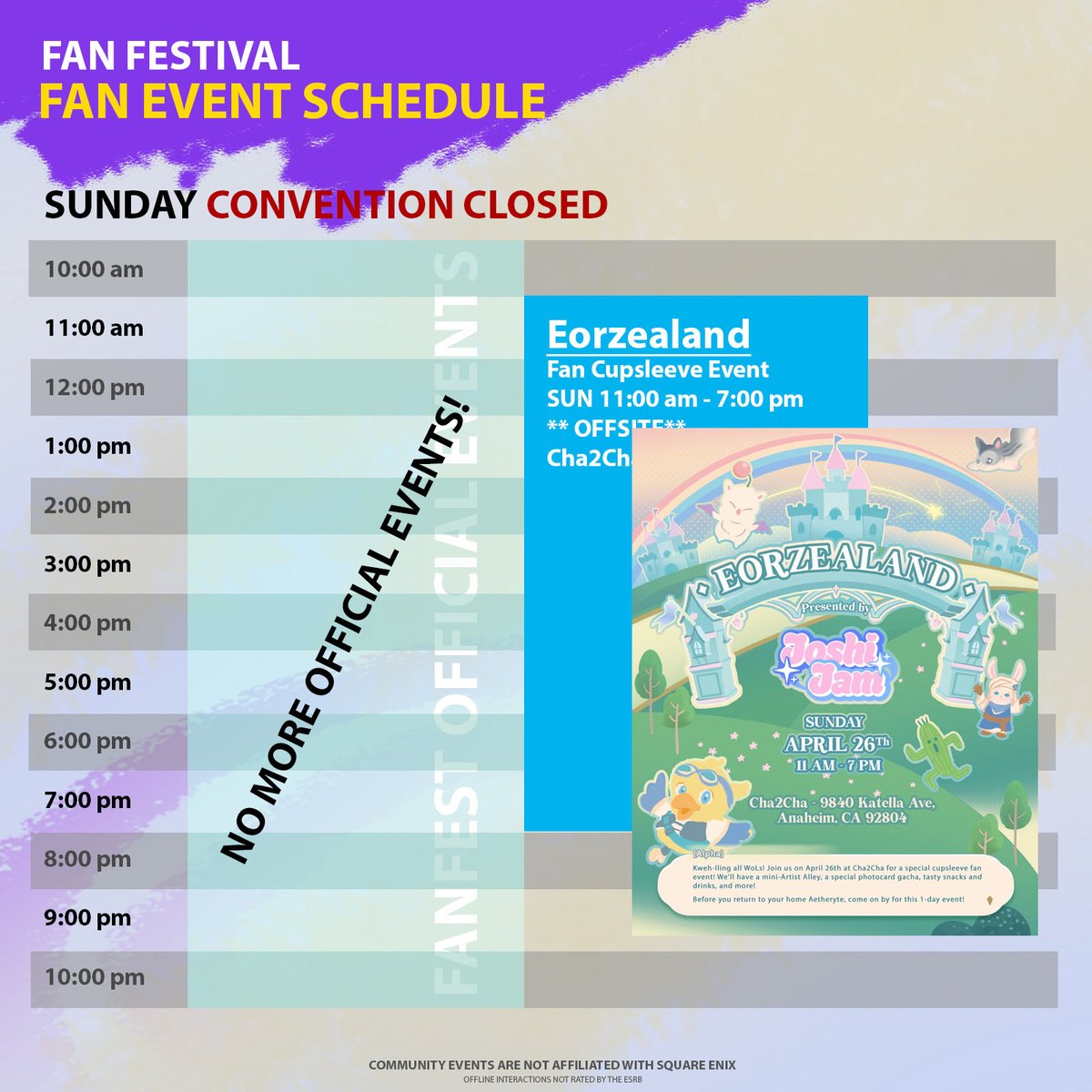 ✧ M'aya @ FFXIV FanFest｜海外ナイト ✧ tweet media