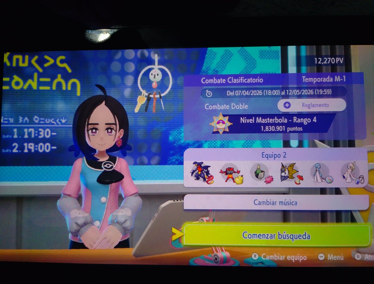 Tardamos siglos pero por fin en Master con el primer equipo de Champions 😎
#pokemonchampions #vgc