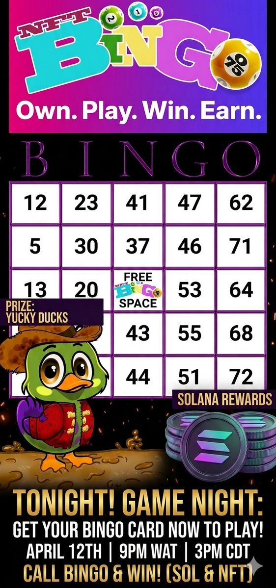 NFTBingo | Play LIVE at NFTBingo.net tweet media