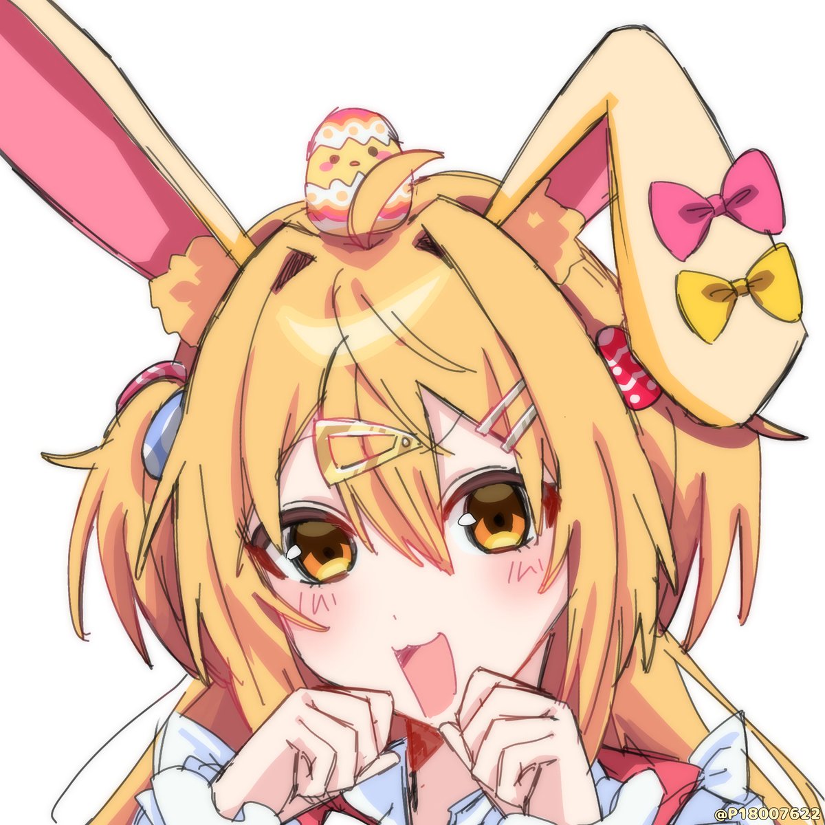 P18007622's tweet photo. イースター💛🐣🐰
#ぴーまるあーと https://t.co/HHTDvDfDr2