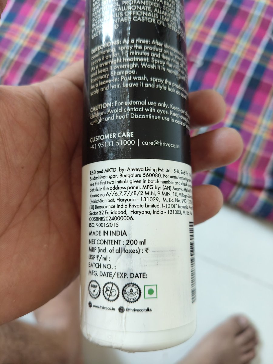 NomadicDr's tweet photo. I ordered from and got this product without Batch No , expiry &amp; Manufacturing Date???

What is this @amazonIN @amazon https://t.co/zBouf0zaos