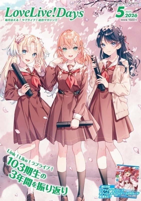 LoveLive!Days　11冊セット　クリアファイル、ポストカードあり LoveLive!Days 11冊セット クリアファイル、ポストカードあり 【公式通販】
