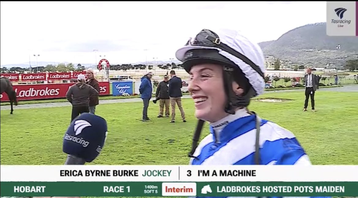 Up you go Rose 🌹 Great ride <a href="/Ericabyrne_1/">Erica Byrne burke</a> 💙🤍💙