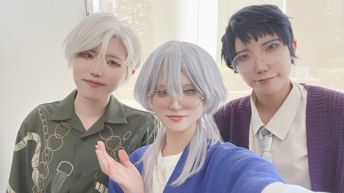 とらべろ~ぐ、遊園地にて番外編てことで。
#brmy_cos  

🎨ぱりさん 🔮私 🥃いつき