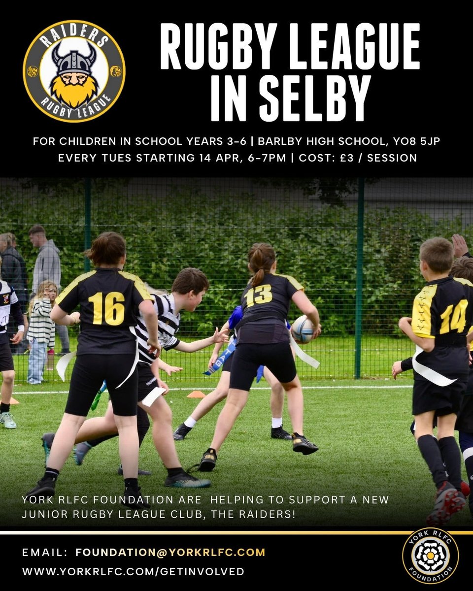 York RLFC Foundation tweet media