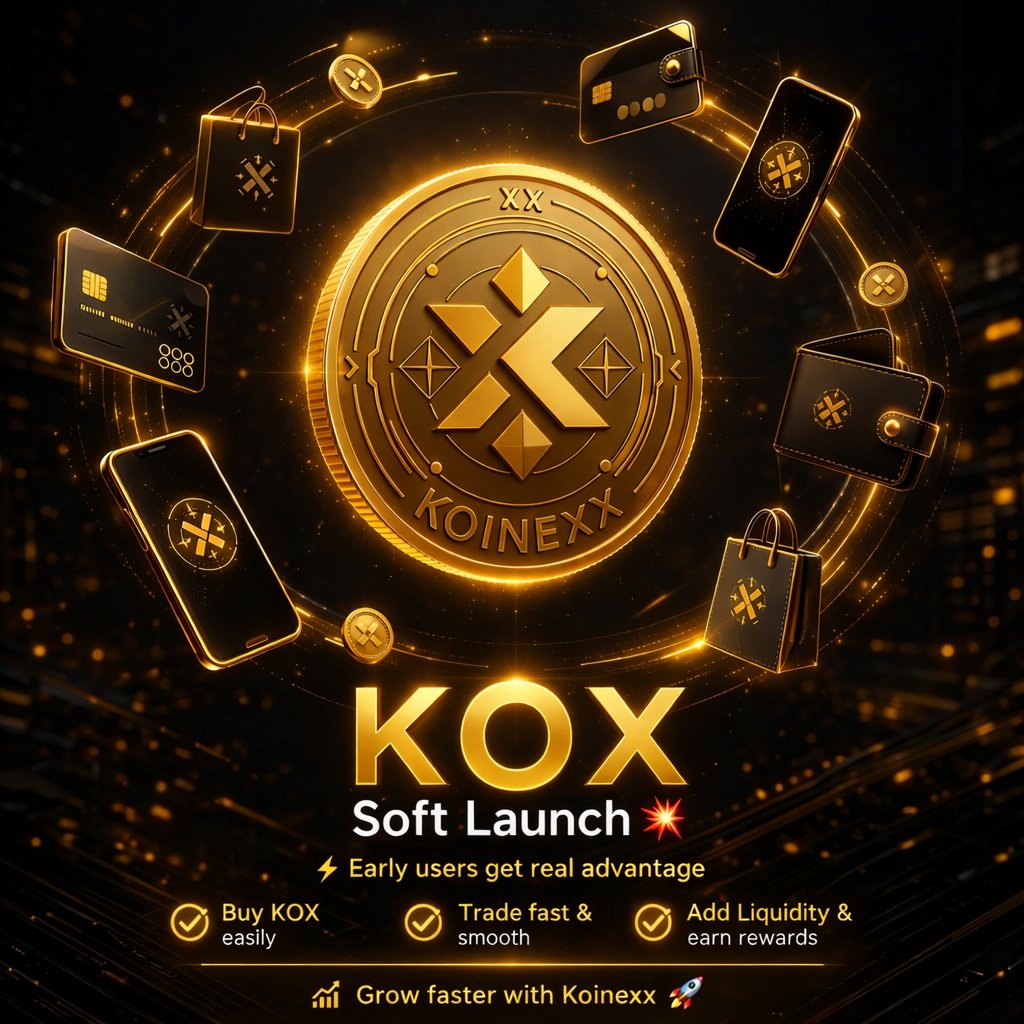 koinexxofficial's tweet photo. KOX isnโt just a token โ itโs an ecosystem โก
From payments to trading, everything connects in one powerful network. Early access means real advantage. Donโt wait for mass adoption โ be part of the foundation.
#koinexxcommunity #koxtoken #web3growth #defiproject #cryptolaunch https://t.co/Q0zAuaPdAy