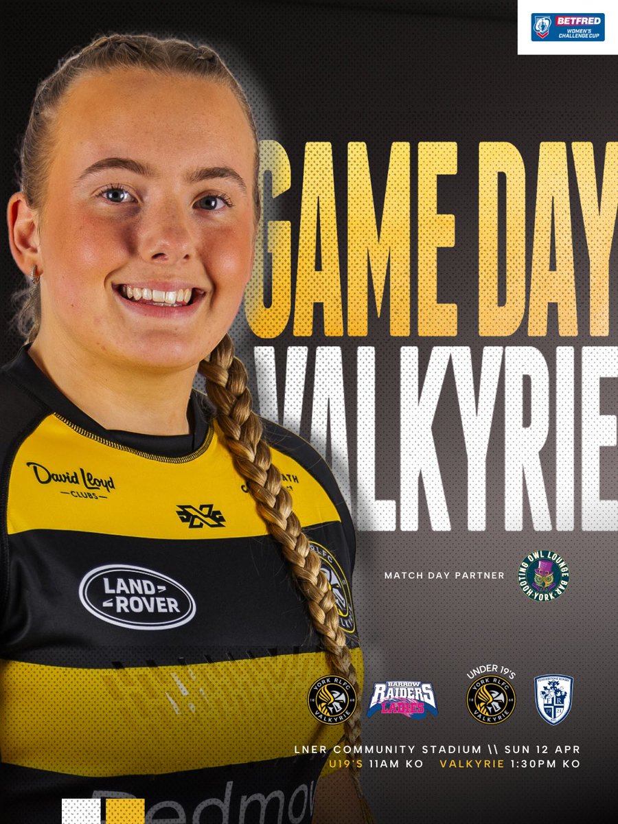 York RLFC Valkyrie tweet media