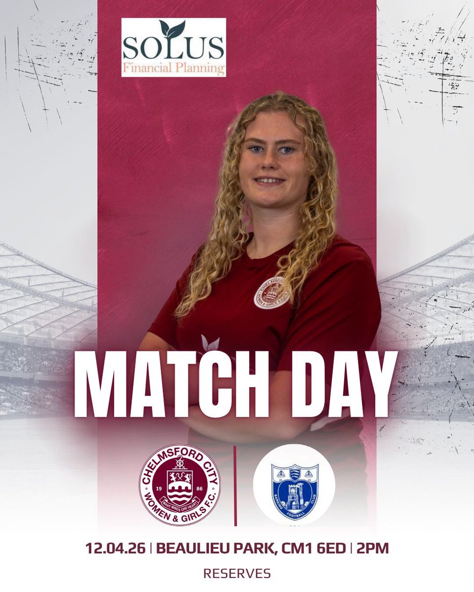 Chelmsford City WFC Reserves tweet media