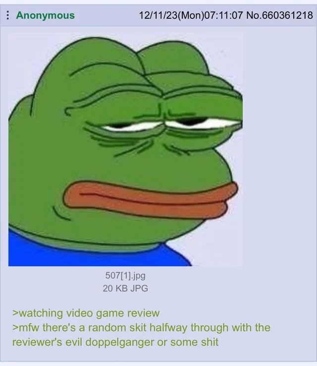 Greentext Poster tweet media