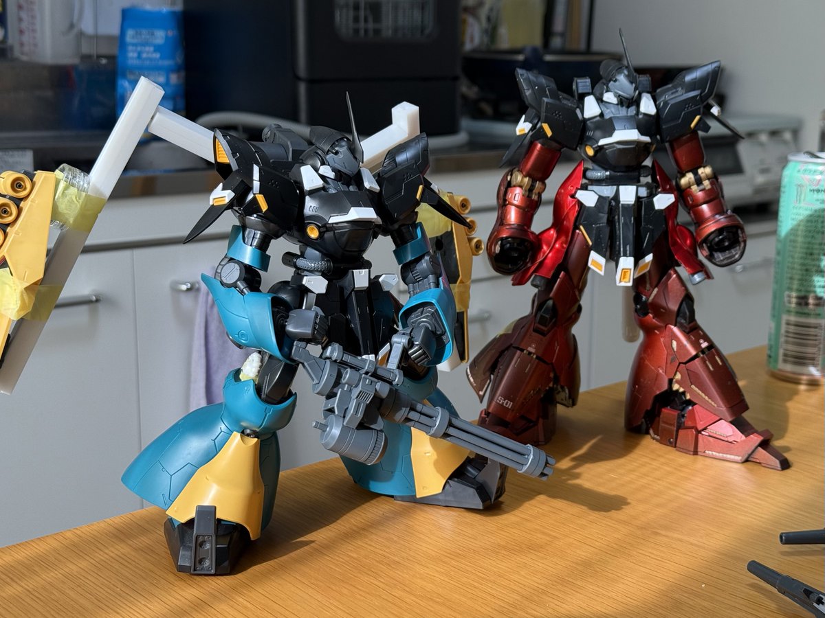 取り敢えずワッキーと途中経過で合わせて、方向性確認。
ええ感じかも