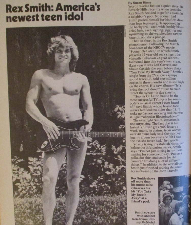 GoodBuddyKIRK's tweet image. #RexSmith 1979 #70s 🔥