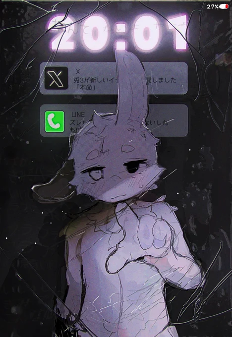 いつも適当に絵を描いてるからたまに 「どうやって描いたんだこれ?」みたいな作品出てくる