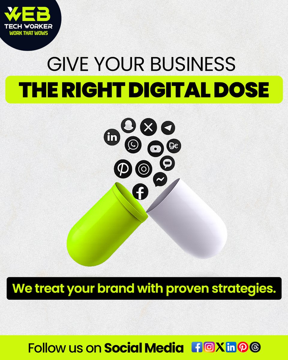 webtechworker's tweet image. Your Daily Digital Dose 💊🚀

Boost your brand with the right dose of creativity, strategy, and innovation.
No guesswork—just powerful digital solutions that deliver real results.
Take your business to the next level, one smart move at a time.

#DigitalMarketing #WebTechWorker