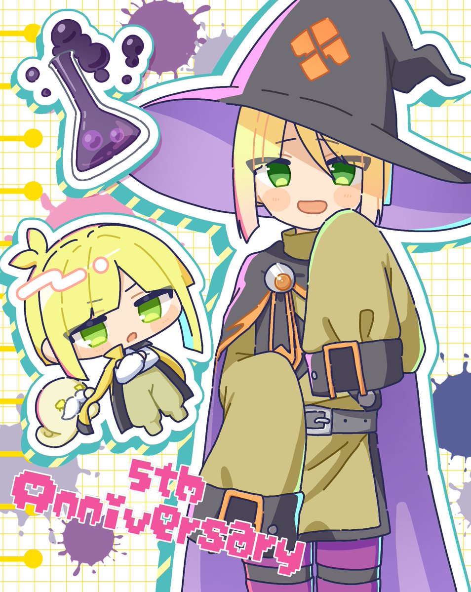 おめでとう🎉🎉
#異邦の使いミリアム実装五周年