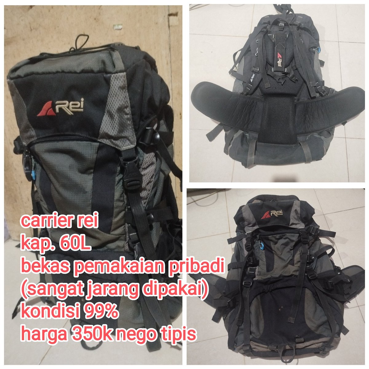 wargercamp's tweet photo. Yang perlu, minat..kontakan aja ya..
#alatcampingmurah
#alatcampingbekas
#alatcampingsecond
#carrierbekas
#ranselgunungbekas
#carriermurah
#ranselgunungmurah https://t.co/8M7TCOJNRm