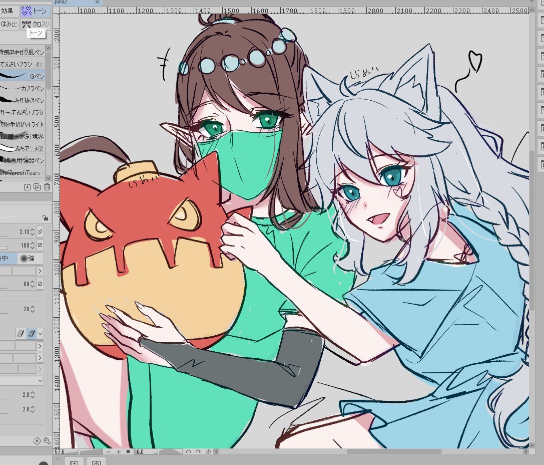 #Paladins #パラディンズ #PaladinsArt
わんどろらくがき（１H）
今日暑すぎない…？