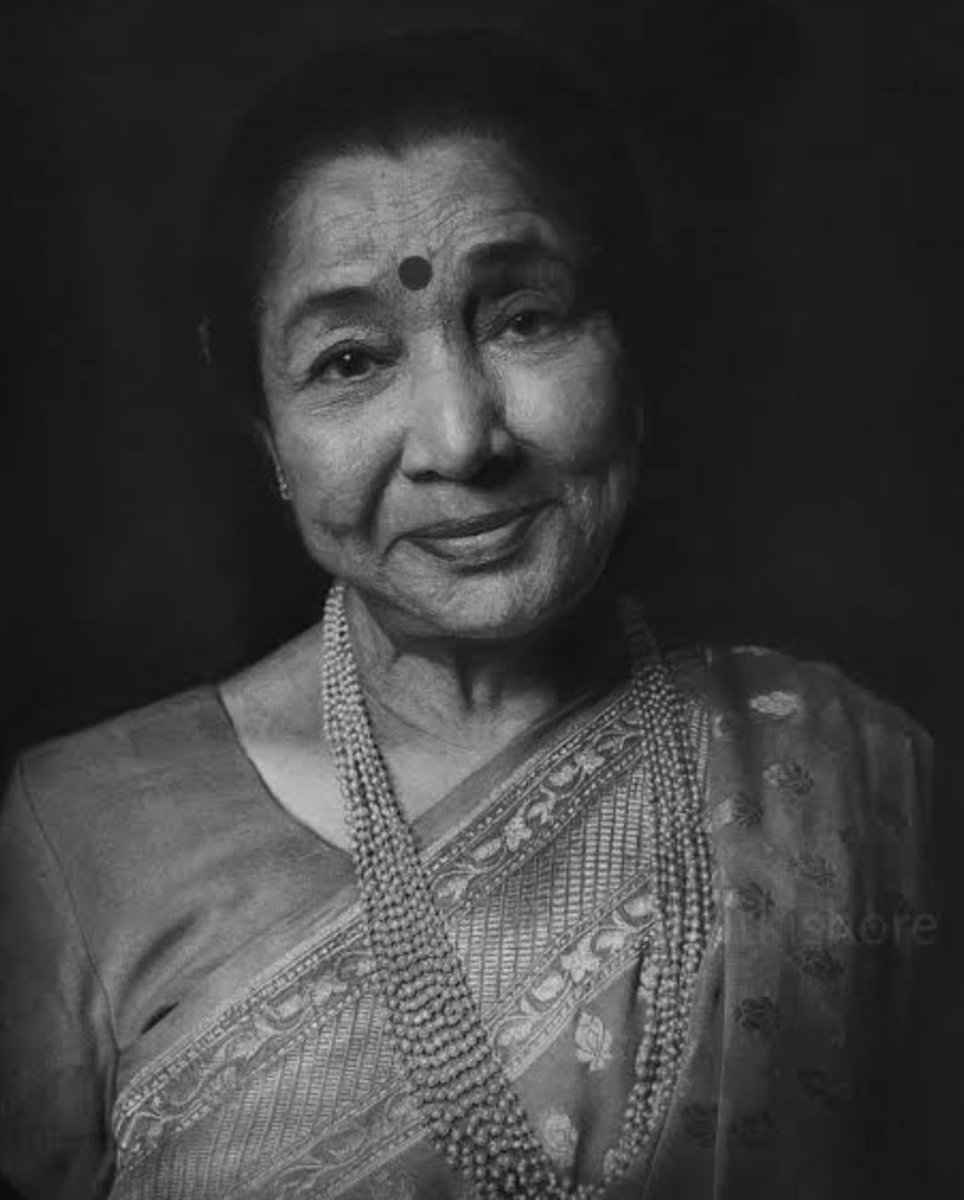 Deeply saddened to hear about the passing away of the Empress of Melody; Smt. Asha Bhosle Ji.
Her versatile voice defined eras of Indian Cinema and touched billions of hearts across generations. A true Legend in every sense, her contribution to the world of music is unparalleled