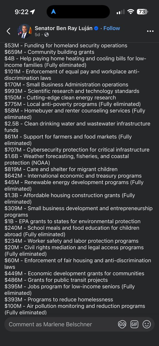 marbeagle's tweet photo. @WhiteHouse @POTUS Thanks for the money coming back. Is this senator correct about the new budget? (Please respond): https://t.co/WsWtx9yN6q