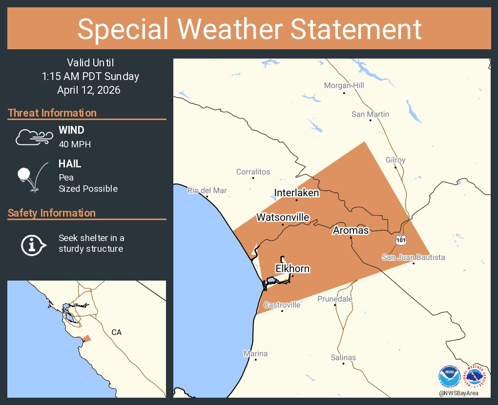 NWS Bay Area 🌉 tweet media