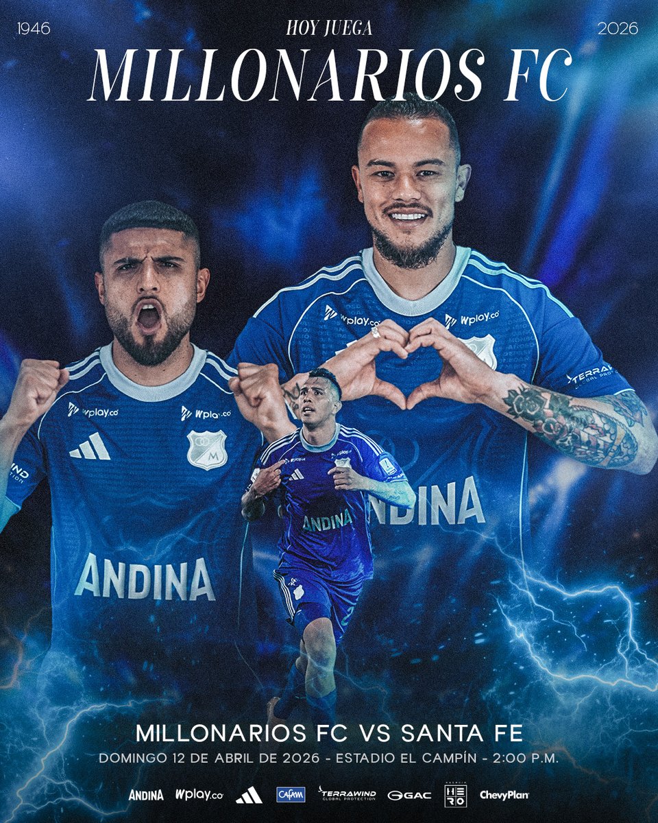 Millonarios FC tweet media