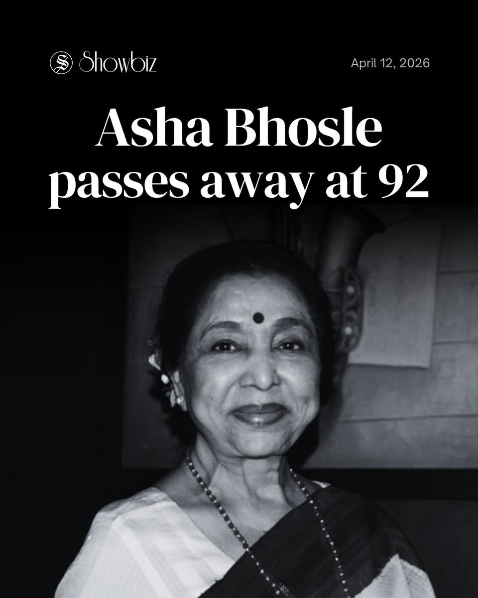 dailystarnews's tweet image. Asha Bhosle, the legendary Indian playback singer, has been reported to have passed away at the age of 92.

Read more here: thedailystar.net/culture/music/…

#AshaBhosle #Singer #Culture
