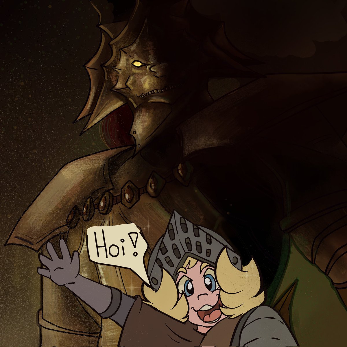 Hash_smash's tweet photo. 👋 #soulsborne #darksouls #oc https://t.co/yuTY8zCl7p