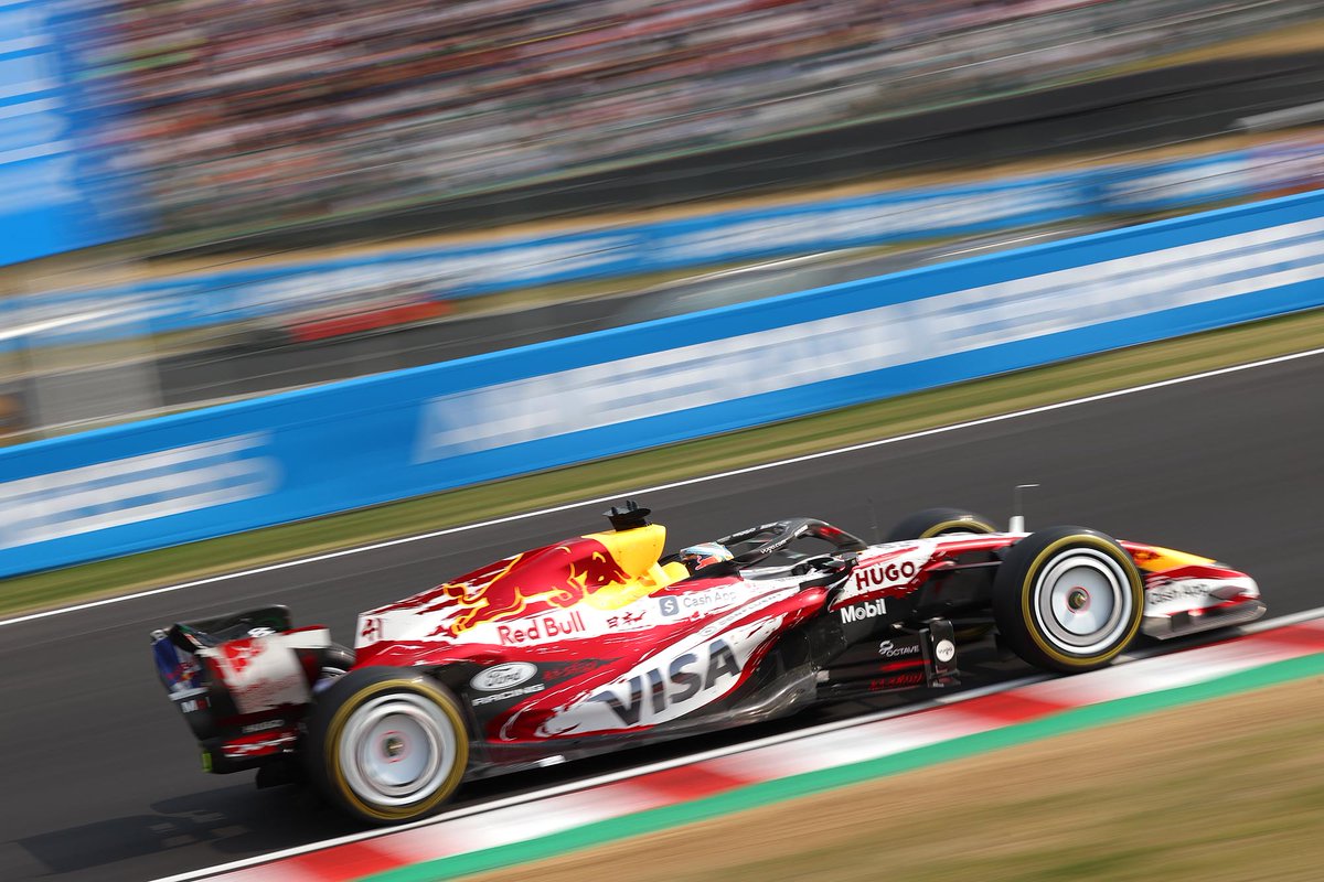hikurata's tweet photo. #Motorsport_never_dies
#Formula1 #JAPANESEGP 2026 #Suzuka
#VisaCashAppRacingBullsF1Team #41 #ArvidLINDBLAD 選手 https://t.co/wCNElFRMDx