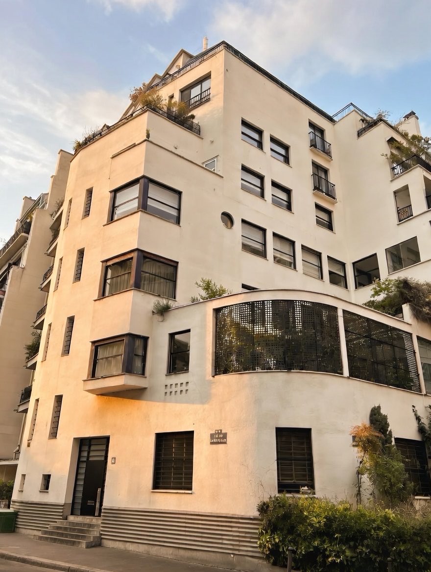 avocat_doria's tweet image. Visite du quartier #MalletStevens à #Paris16 … quelle leçon d’architecture #ArtDeco !
[remercions Grok pour le ☀️ ajouté sur ces clichés car la visite s’est faite sous le crachin 🙊]