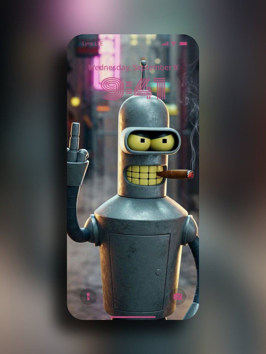 lynxchizzy's tweet image. Let's see your wallpaper here's mine.
#wallpaper #Art #Robot