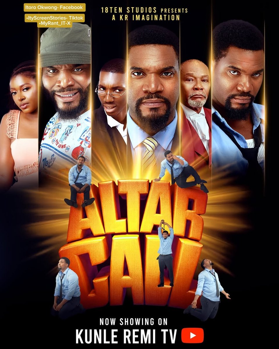 Pretty_Mimi21's tweet photo. This movie is unique and different, i love what KR did with the whole story, a mix of comedy but he didnt derail from the message,serving God comes with a whole lot. Sir KR delivered every bit of meaning guys this is a must watch movie, my fav was Nnamdi🤣🤣@KunleRemi https://t.co/15TlmLmk6A