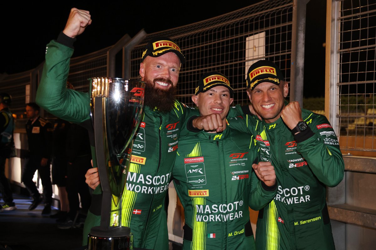 GTWorldChEu's tweet image. When the hard work pays off 🥹

It’s been 650 days since their last win, now, Drudi, Sorensen and Thiim finally return to the top step once more at Circuit Paul Ricard! 

#GTWorld | #GT3 #Motorsport