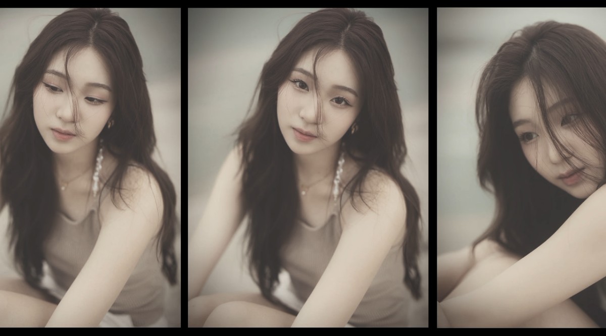 you love the sun, while she leans into a subdued, gloomy aesthetic. brightness meets restraint, warmth against a quieter presence. the contrast feels effortless, where light softens into something more introspective, carrying a calm with quiet depth and subtle allure { ... 🍂}