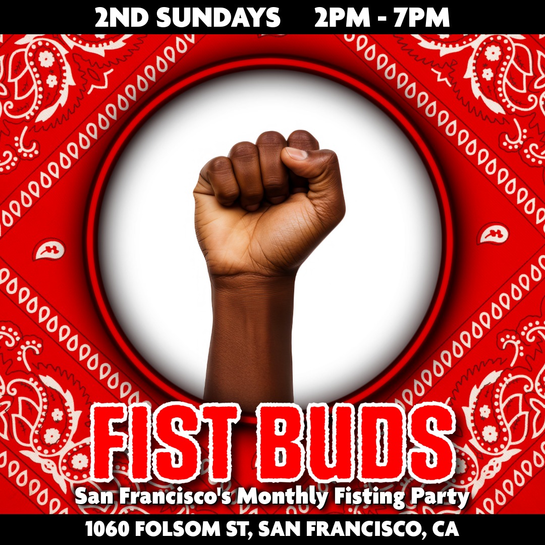 442Events's tweet photo. Sunday, April 12th
2pm - 7pm

👊🏼 FIST BUDS 👊🏾
San Francisco's ONLY monthly FF event for men

Open to all experience levels.
Come make a few new ffriends.

$30 entry. Cash only.
1060 Folsom St, San Francisco, CA

For more info visit https://t.co/2gzqAGZoZ1.
#ff #gayff #gayfisting #fisting #fistbuds