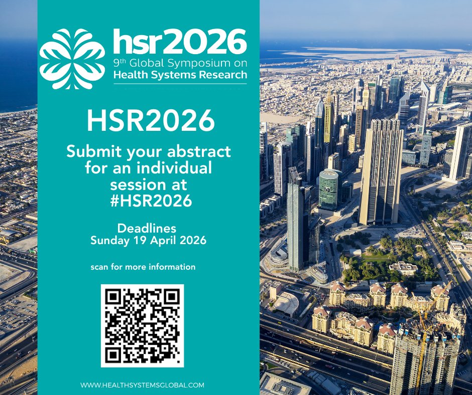 H_S_Global's tweet photo. 📢 Abstract Submissions📢 Deadline extended 
Individual – application deadline: 12am(GMT+1) on Sunday 19 April 2026
https://t.co/fWF4vCs9HQ https://t.co/nvCFvixrT5
