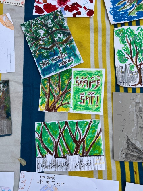 fourmea's tweet photo. Thank you @China_Amb_Mdv for trying to divide communities and spread misinformation while 
@chinaaid backs projects destroying Villingili’s remaining greenery. The public must not stay silent, stand up against this ecocide and reject greenwashing tactics.
#savevillingili https://t.co/kokAFgcCpI