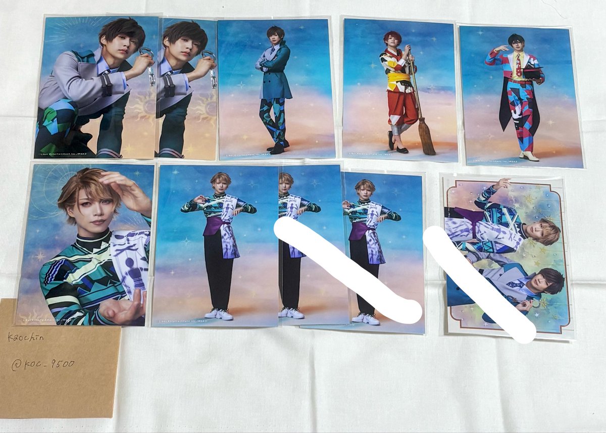 koc_9500's tweet photo. 【交換 譲渡 エーステ 春夏 ランダムブロマイド ランブロ】

《譲》
綴 ★至 咲也 真澄 
(★は交換もしくは全て纏めて譲渡)

《求》
千景 アップ or 定価(＋送料)

本日現地手渡し＞郵送

◎プロカ必読 https://t.co/CIUKZxf6rY
