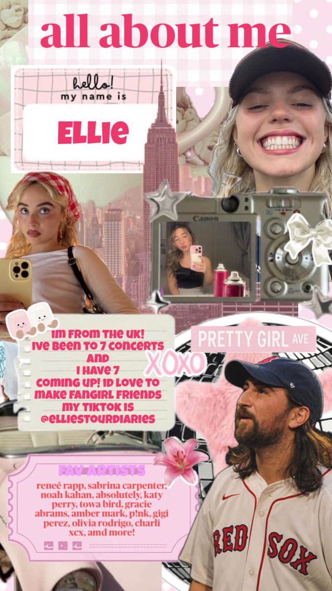 𝐞𝐥𝐥𝐢𝐞🪽 saw sabrina 💌 tweet media