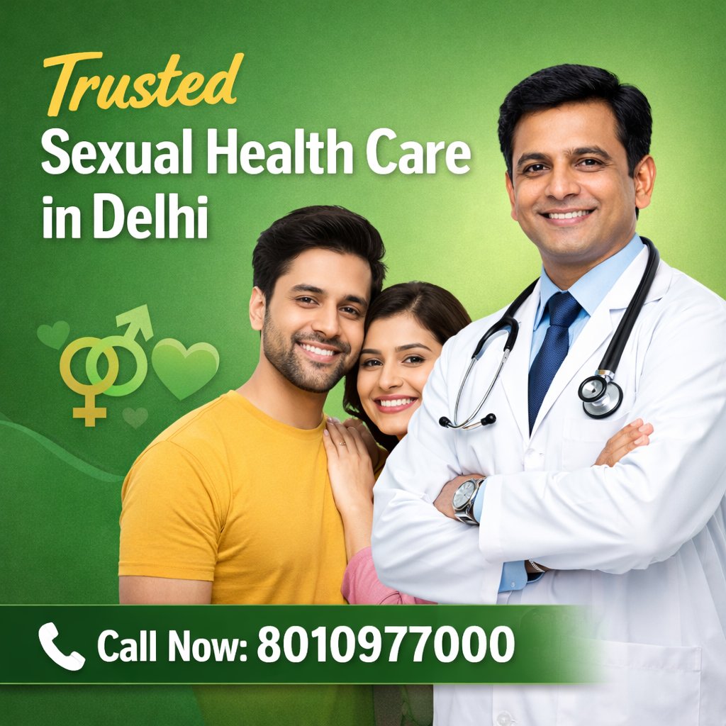 Don’t Ignore Sexual Problems – इलाज आज से शुरू करें
Sexual problems जैसे ED, PE, low desire या relationship issues को नजरअंदाज करना सही नहीं है। सही इलाज से पूरी तरह सुधार संभव है।
🌐 Book Appointment: sexualwellness.co.in 
#SexProblemSolution #DelhiDoctor #HealthCareDelhi
