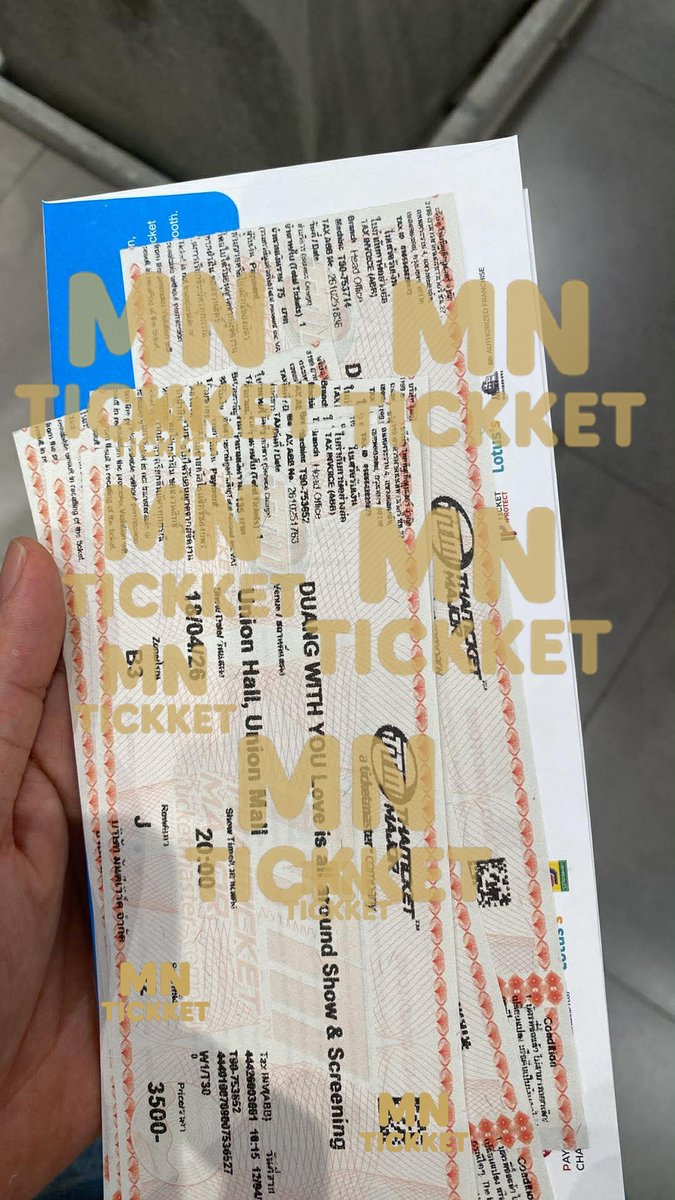 MN TICKKET รับกดบัตรคอน ขายบัตรคอน / จองสินค้า tweet media