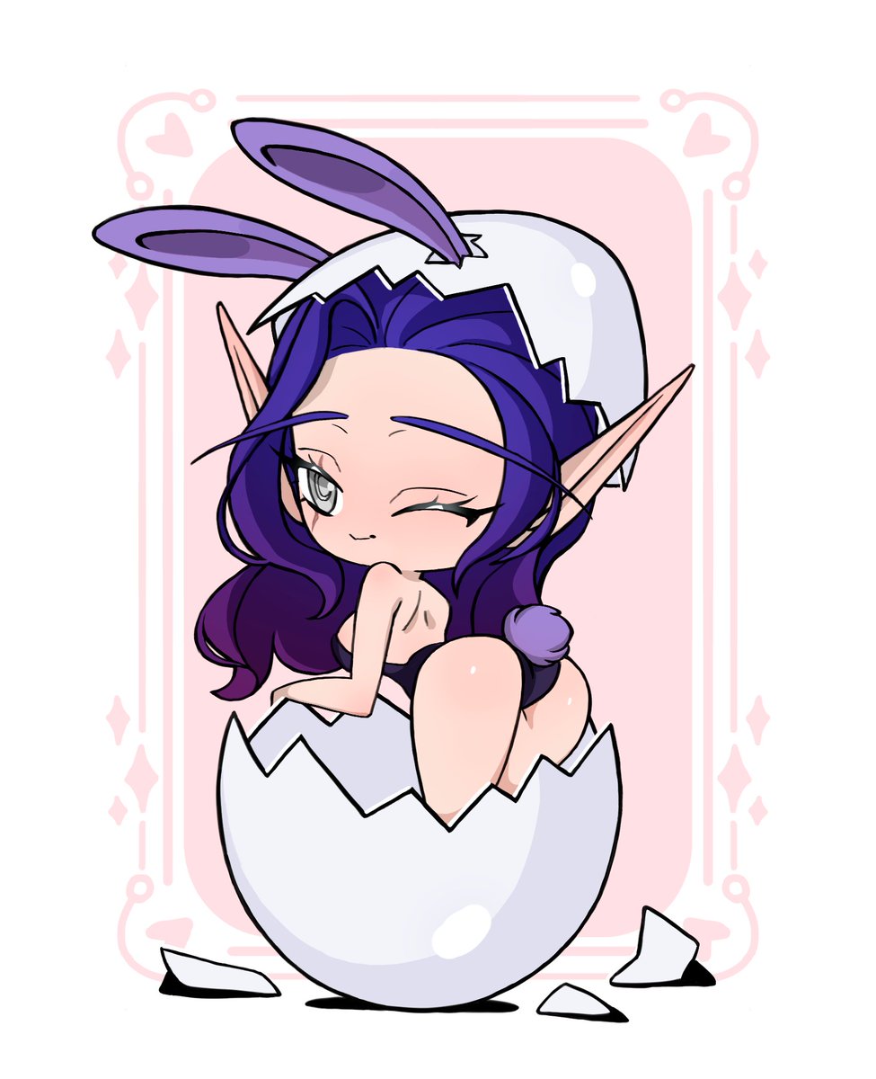 lidcarter's tweet photo. Happy Easter! 🐰💛

Bunny-Lid &amp; Bunny-Maya (@ofcyanka_corner) by AceWest ❣️ https://t.co/ba5ubjZt0K