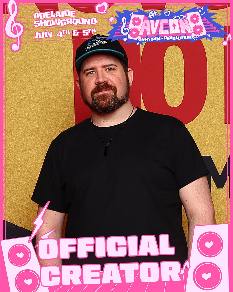 ZombiesLvBacon's tweet photo. 🚨 BIG NEWS 🚨

I’m officially an AVCon 2026 Creator 🎮✨

Catch me at Adelaide Showground on 4–5 July for a massive weekend of anime, gaming, cosplay and pop culture.

Huge thanks to @TeamAVCon_ for having me on board. Adelaide, lezzzzzz go 🙌 

#AVCon2026 #AVCon #Adelaide https://t.co/I2B2r64Ws3