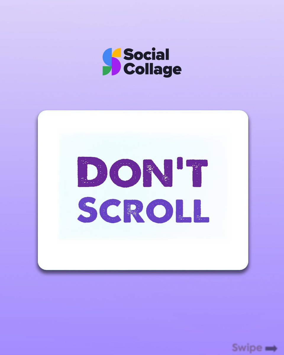 SocialCollage1's tweet image. Let’s be honest…
No one stops unless something grabs their attention.
That’s where smart content makes all the difference.
#SocialMediaMarketing #Socialcollage #DigitalGrowth #Branding