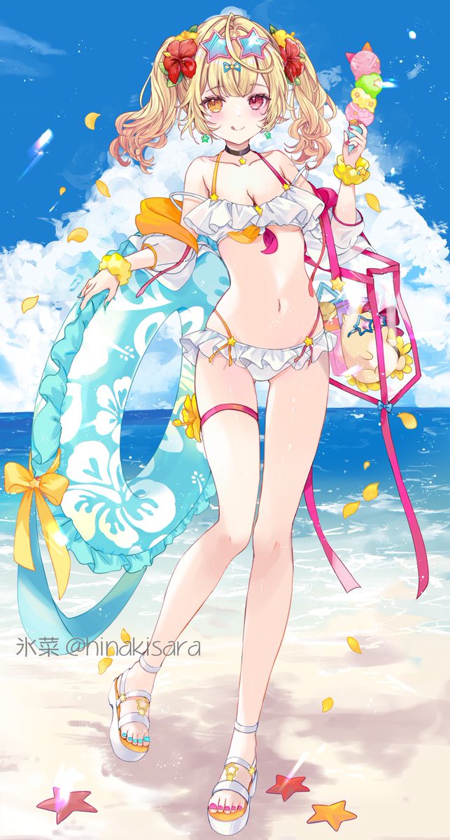 氷菜🐥4/19 にじそうさく　南2、 A74 tweet media