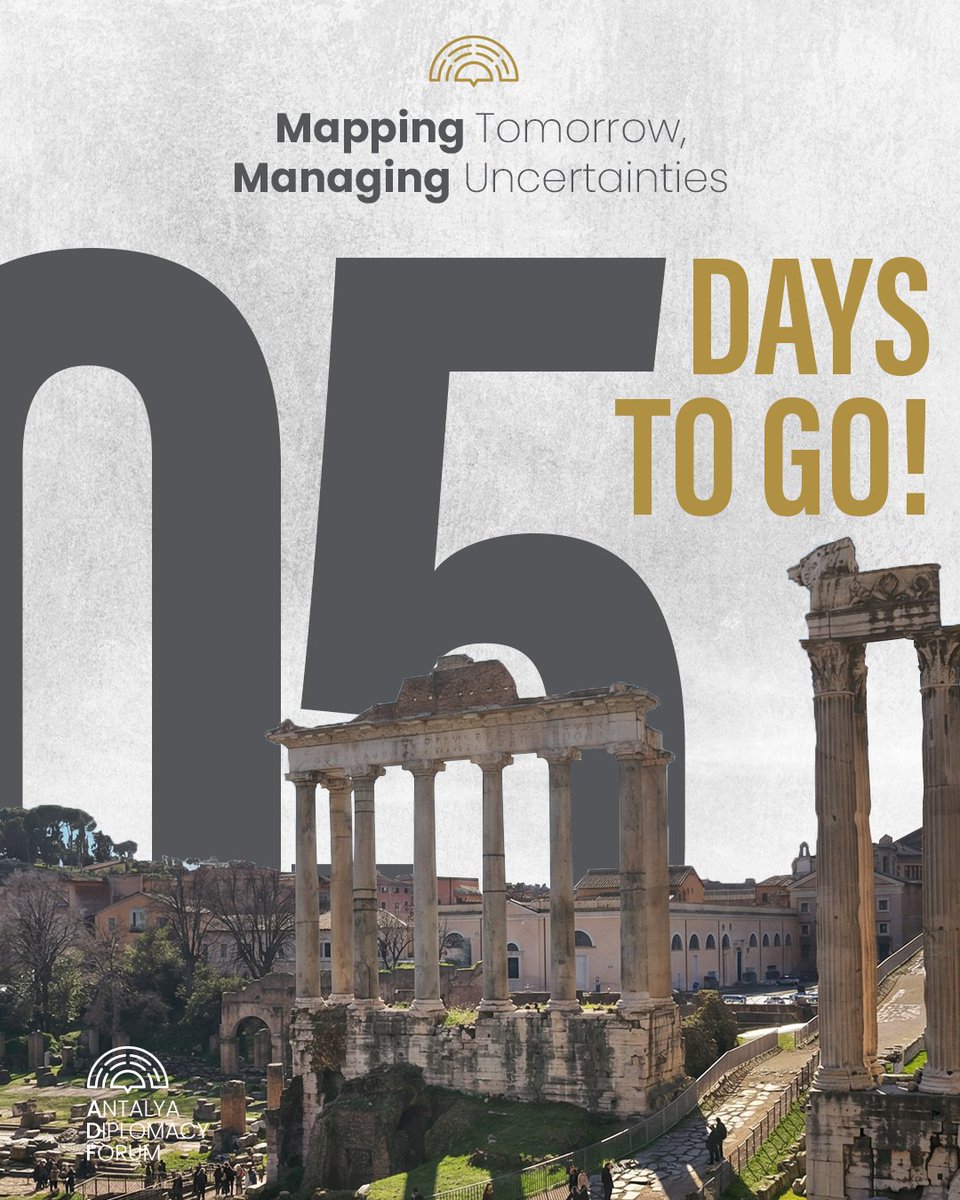 Antalya Diplomacy Forum tweet media