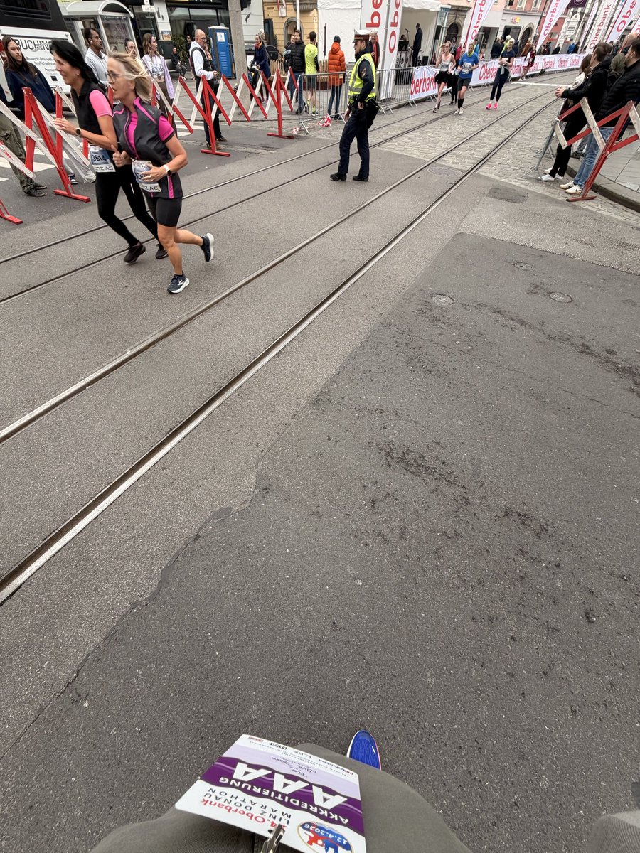 Today‘s office #linzmarathon