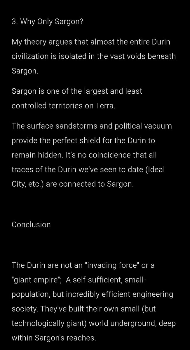 I have a theory abt How Durin race's Population and how they live <a href="/KubomiNero/">KubomiNero 🍉</a>