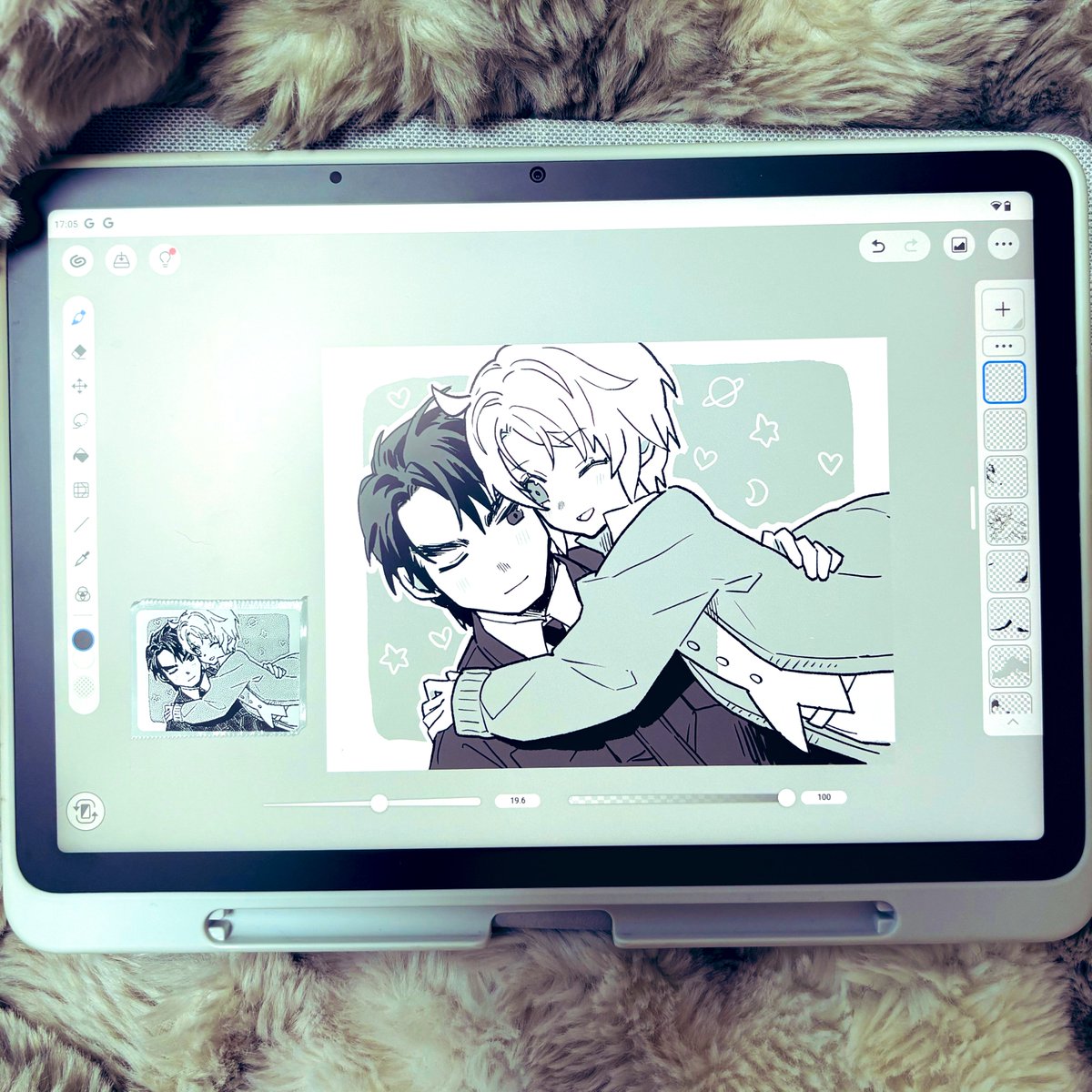 タブレットからはスマホ経由でプリントできた！