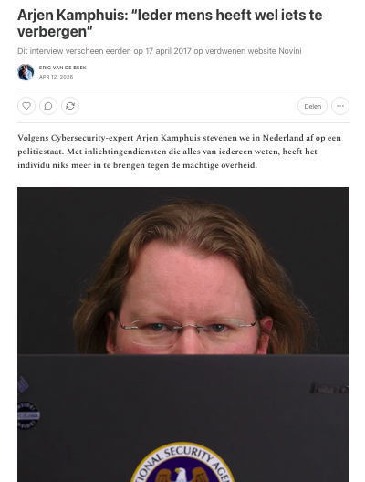 Eric van de Beek 🇳🇱 tweet media