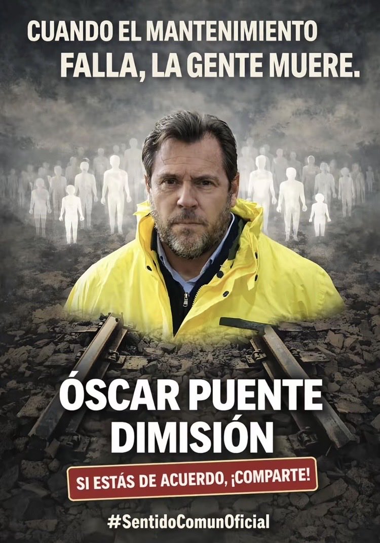 Oscar Puente debería estar en PRISIÓN desde el minuto uno!!
Comparte si estás de acuerdo.