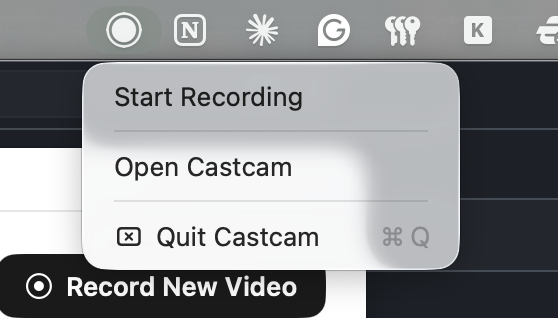 danigleba's tweet photo. you can also start and end recordings from the menu bar now https://t.co/srmfBBjqhi